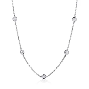Diamonds By The Yard Style Necklace D.2819