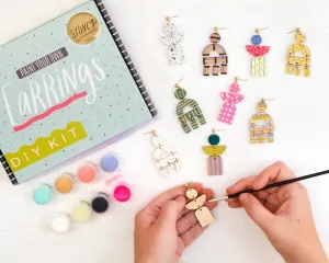 DIY Paint Your Own Sydney Statement Earrings Kit