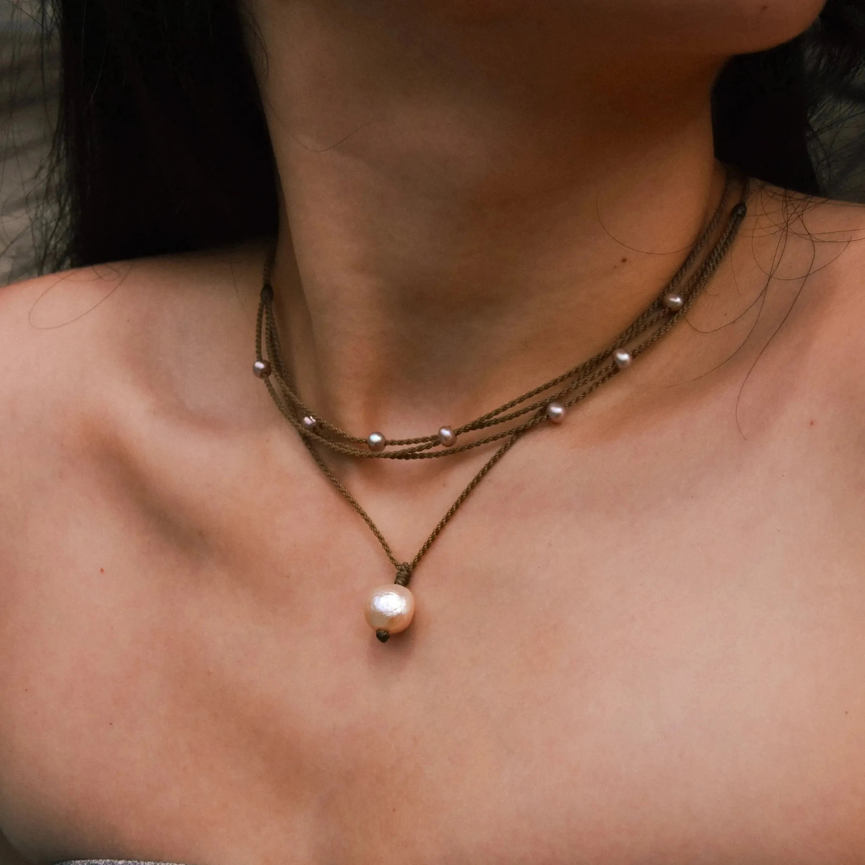 Edison Pearl Drop Necklace