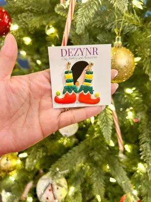 Elf Socks earrings