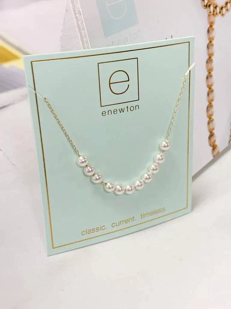 Enewton - Necklace Gold - Classic Beaded Bliss - 4mm Pearl