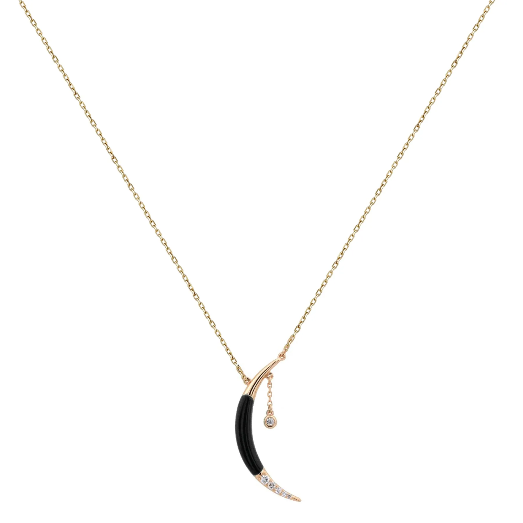 EOS NECKLACE IN BLACK