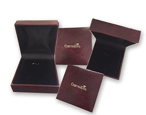 EternalDia 2 Cttw Diamond Cushion Frame Twisted Infinity Halo Bridal Set In 10kt White Gold (IJ/I2I3)