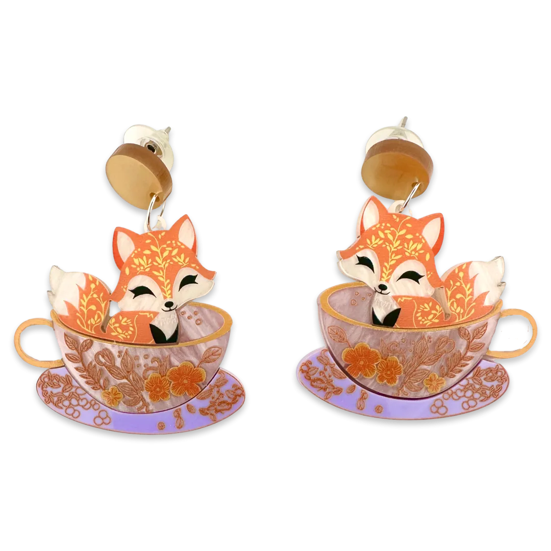 Fall whisker - earrings - Set of 2