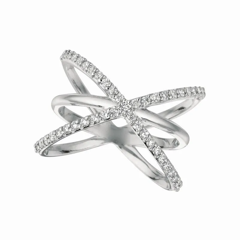 ‘FIREWORK’ DIAMOND RING 14K GOLD (0.5 CTW)