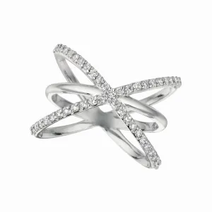 ‘FIREWORK’ DIAMOND RING 14K GOLD (0.5 CTW)