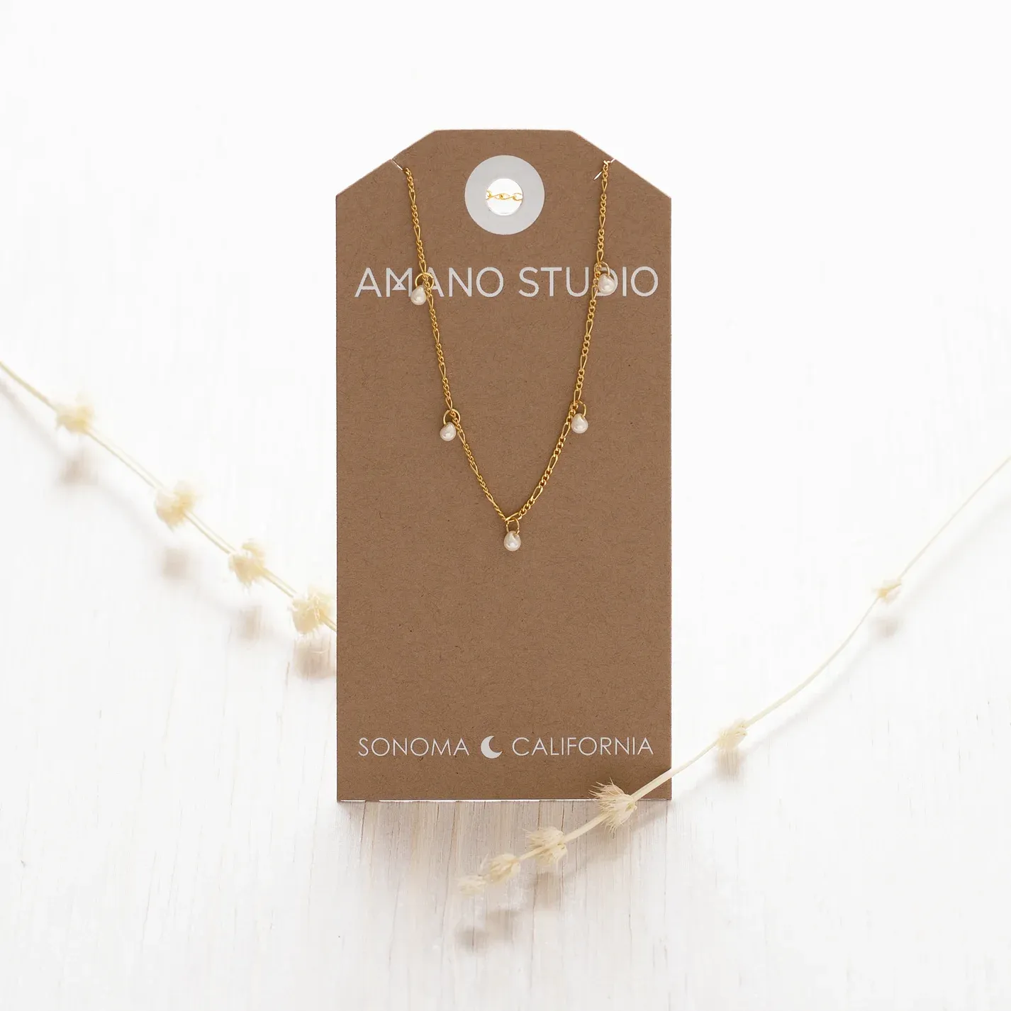 Five Graces Pearl Necklace