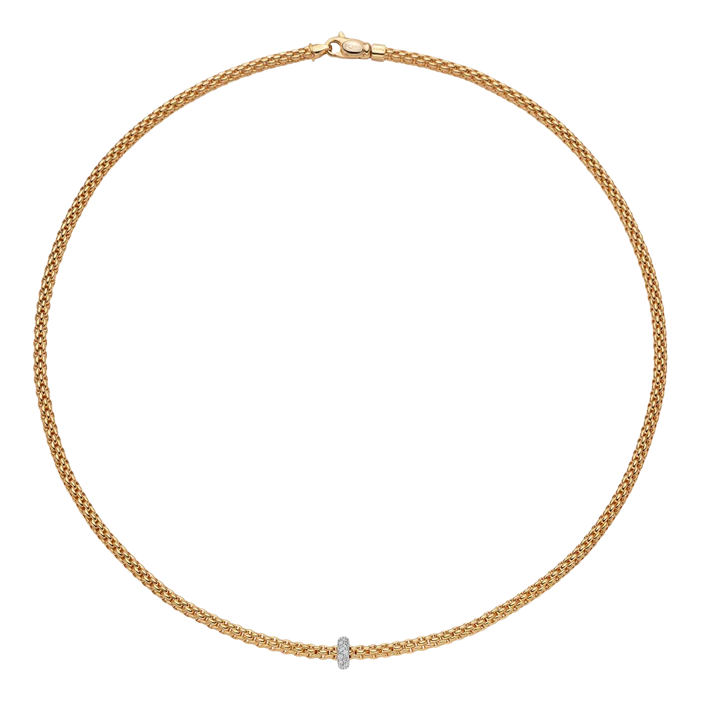 FOPE Prima Necklace with Diamonds
