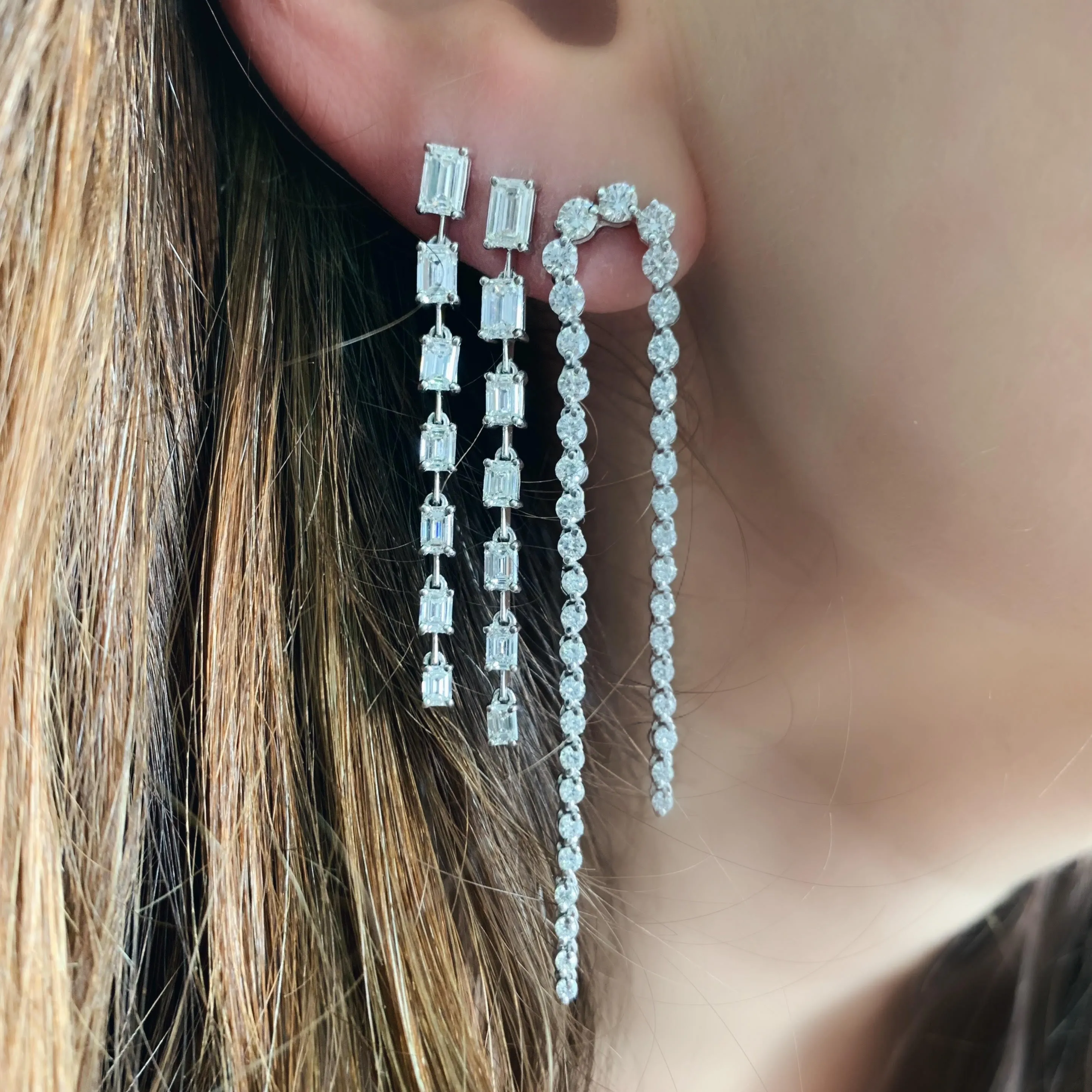 Forevermark Diamond Waterfall Drop Earrings
