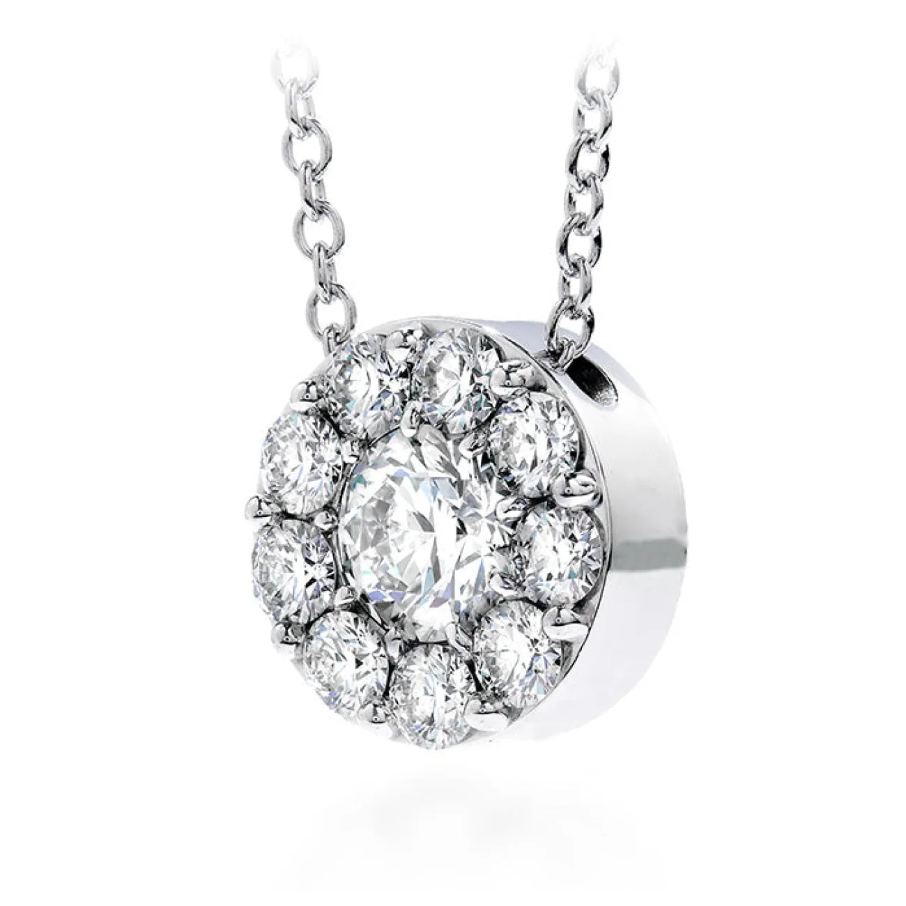 Fulfillment 18K White Gold 0.50 ct Diamond Pendant Necklace