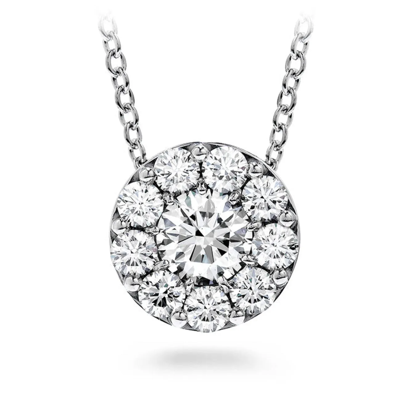 Fulfillment 18K White Gold 0.50 ct Diamond Pendant Necklace