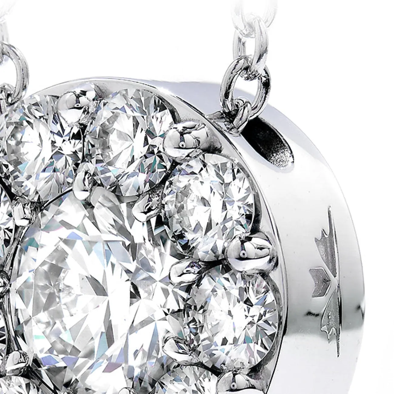 Fulfillment 18K White Gold 0.50 ct Diamond Pendant Necklace