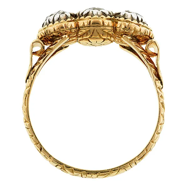 Georgian Rose Cut Diamond Ring