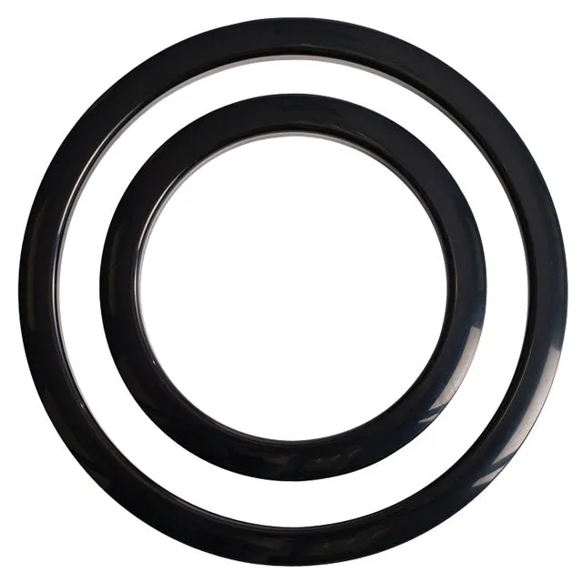 Gibraltar Port Hole Protector 4" Black Finish - Pk 1