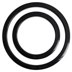 Gibraltar Port Hole Protector 4" Black Finish - Pk 1