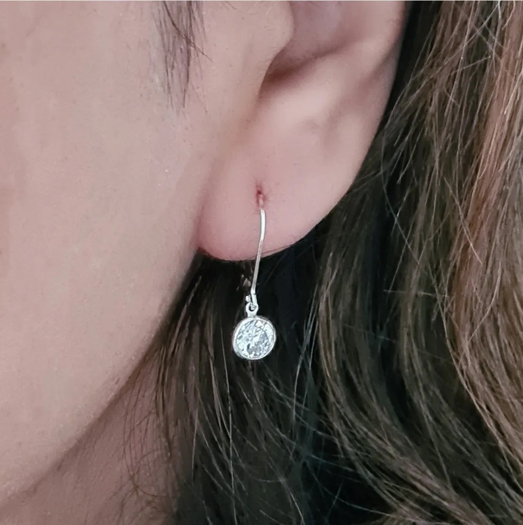 Gold Crystal Earrings
