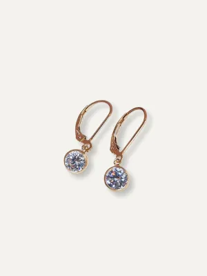 Gold Crystal Earrings