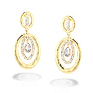 GOLD SHAYNA DROP EARRINGS  #SQ25