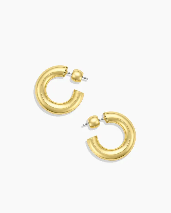 Gorjana Lou Statement Small Hoops