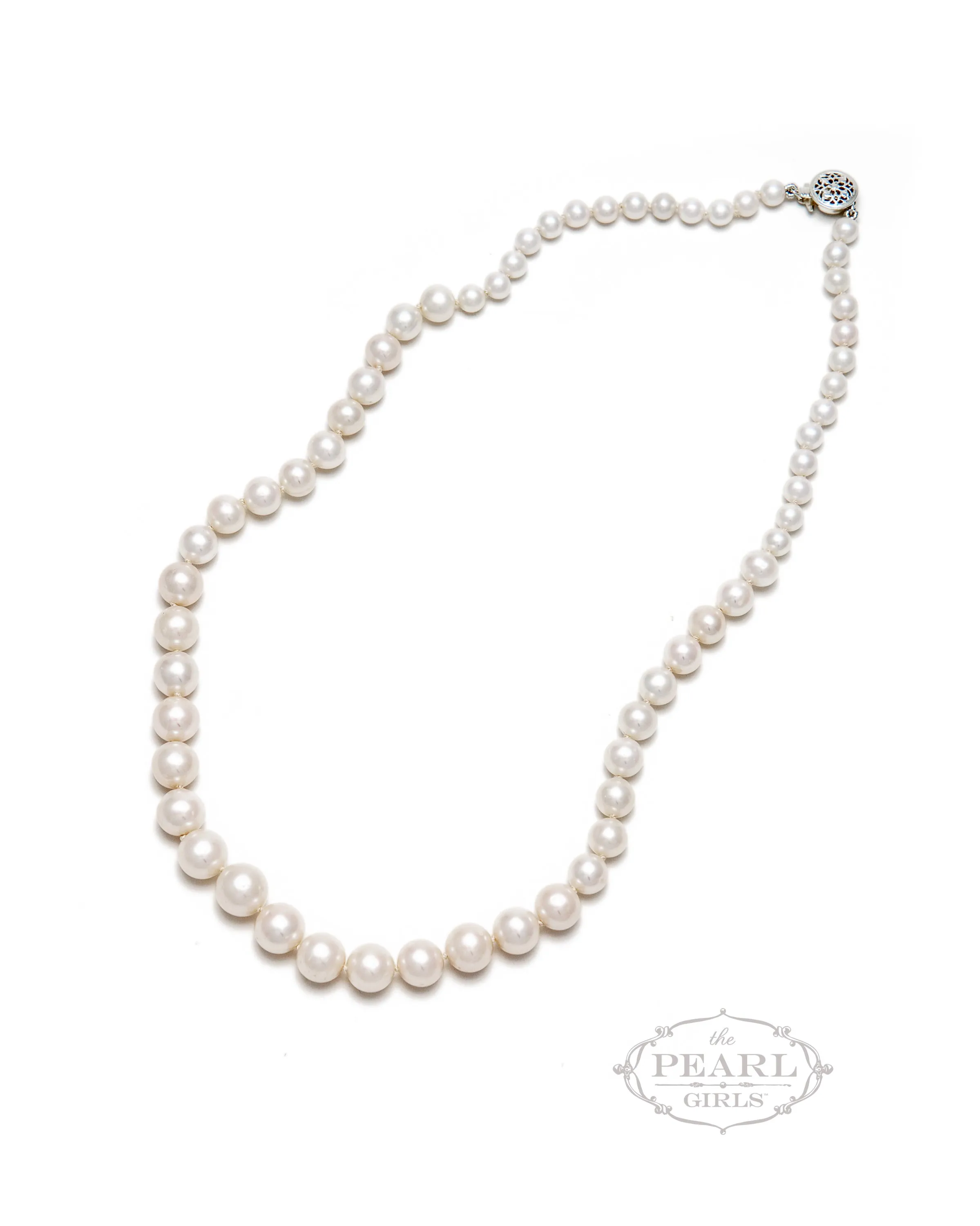 Graduated Pearl Necklace (Custom!)