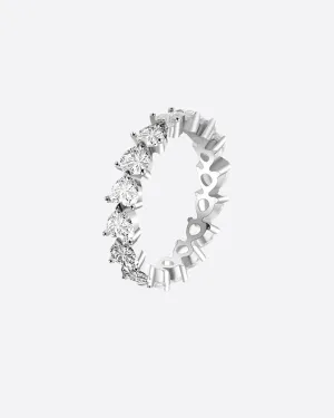 HEART CUT BAND RING.
