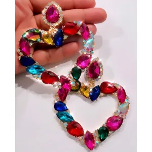 Hearts Desire Statement Earrings
