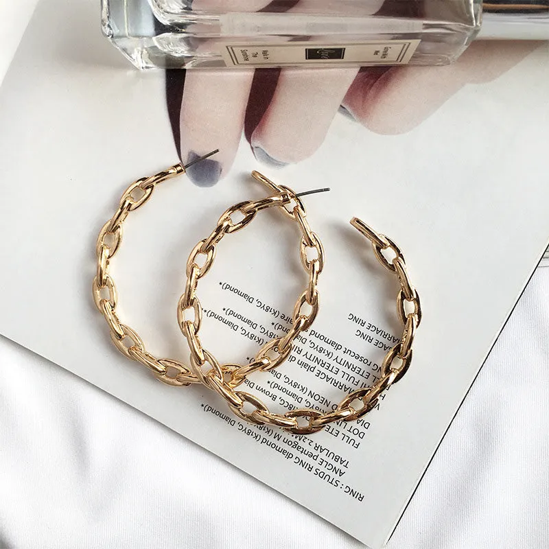 Her Hoop Earrings