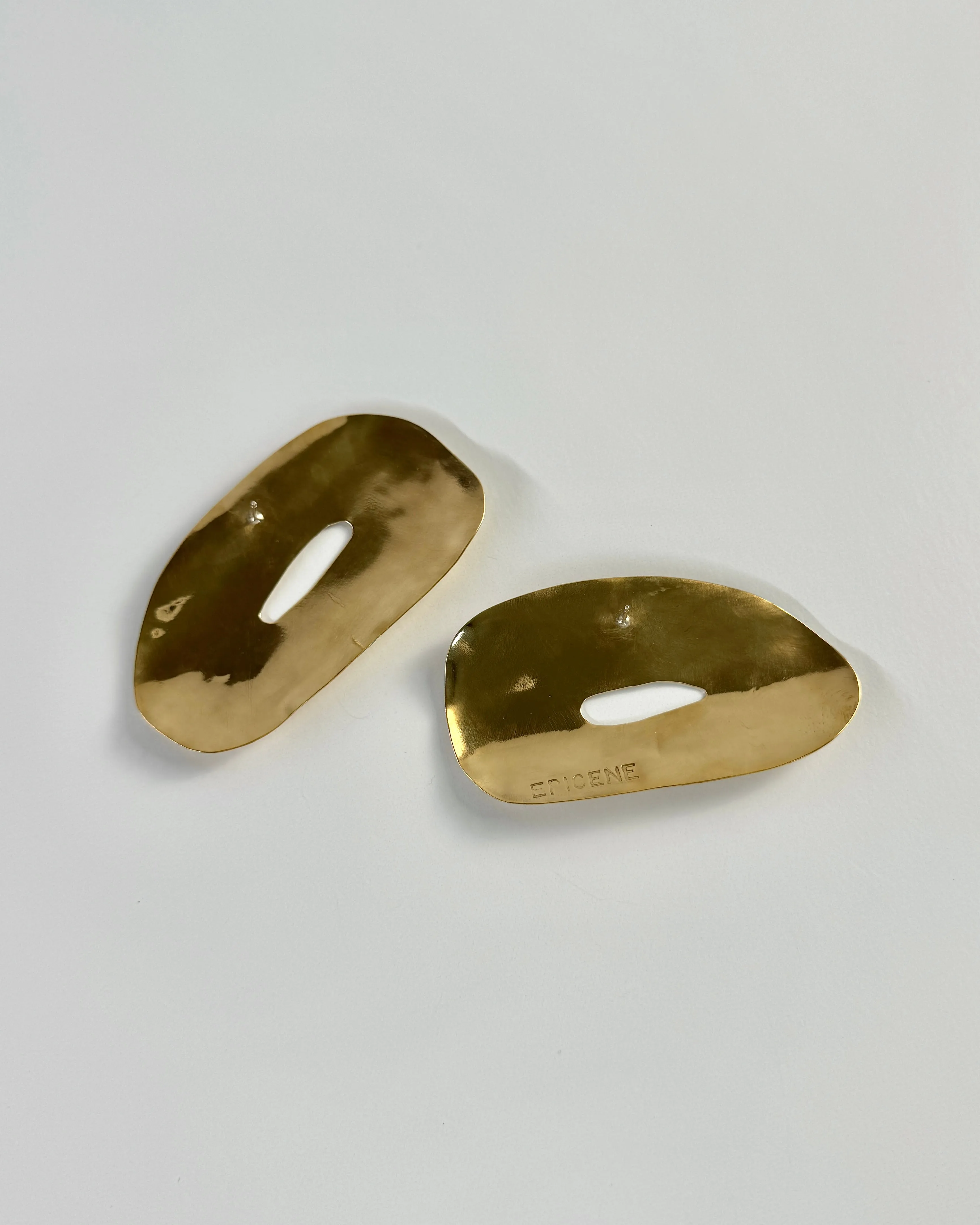 Horizontal Sculpture Earrings