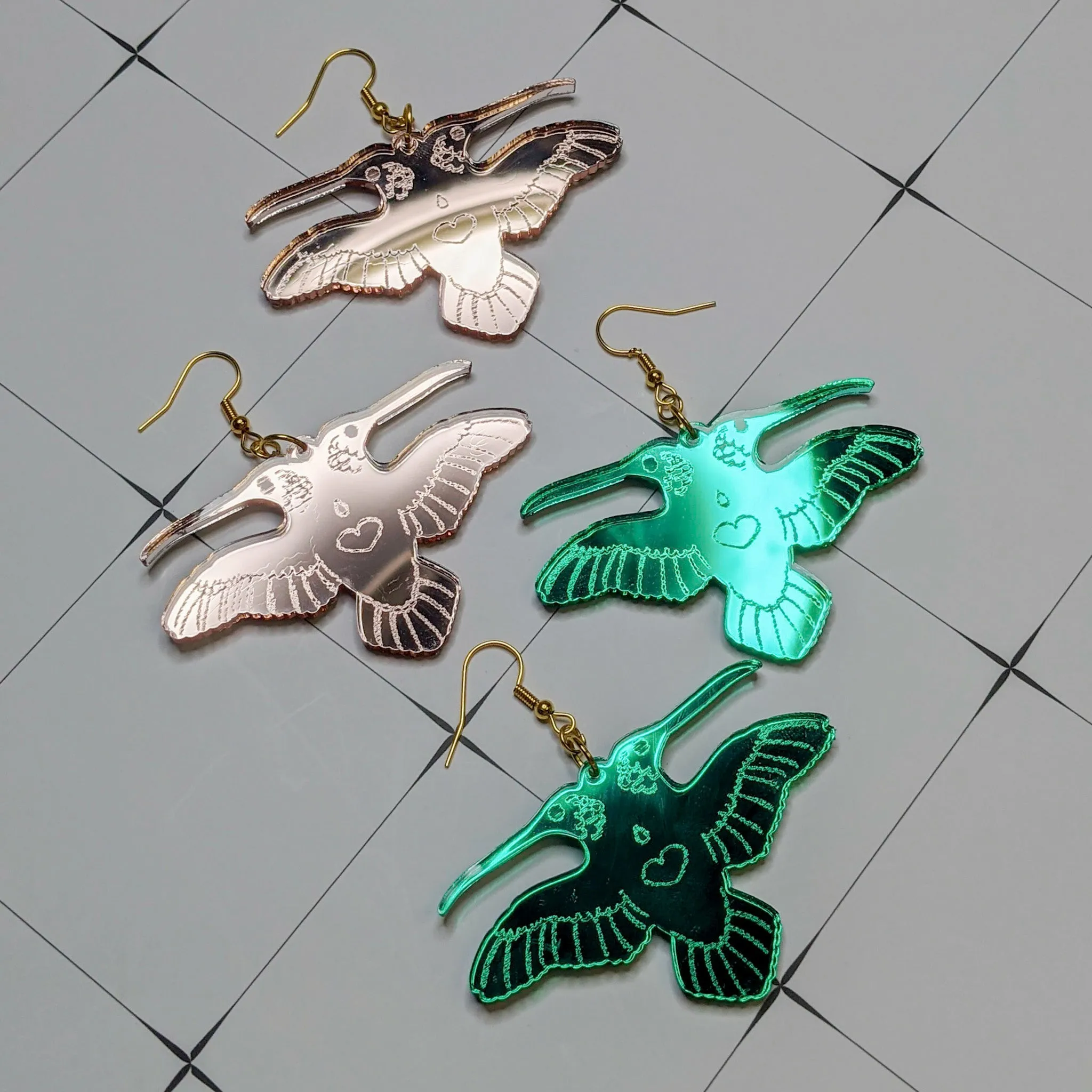 Hummingbird Earrings