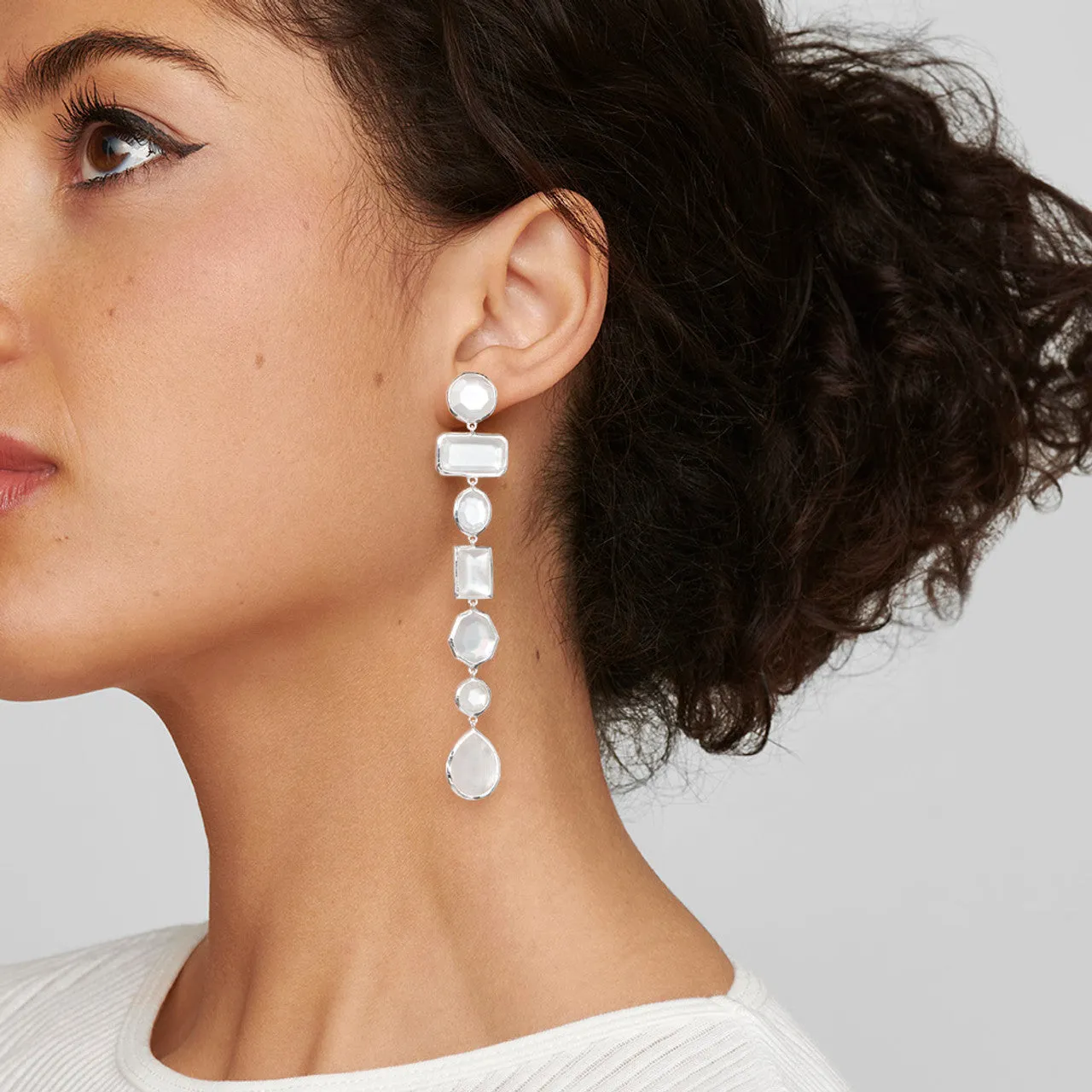 IPPOLITA Rock Candy Mixed-Cut 7-Tier Earrings