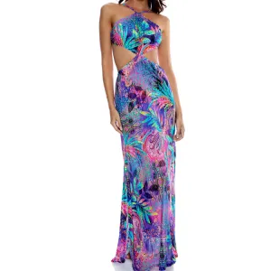 JUNGLE FEVER - Cut Out Long Dress