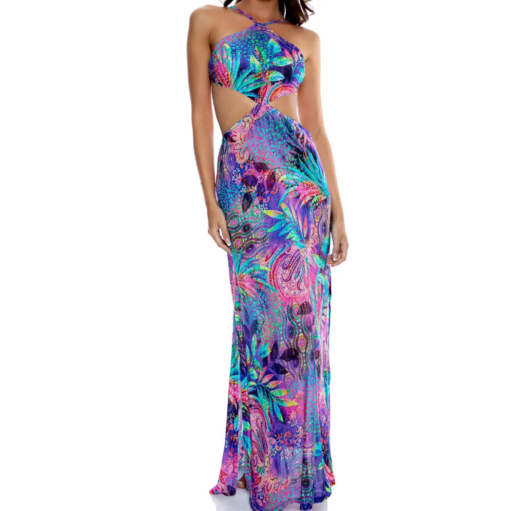 JUNGLE FEVER - Cut Out Long Dress