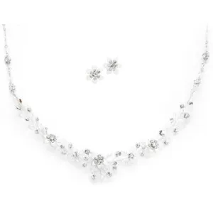 Lauren Ashley Crystal Jewelry Set