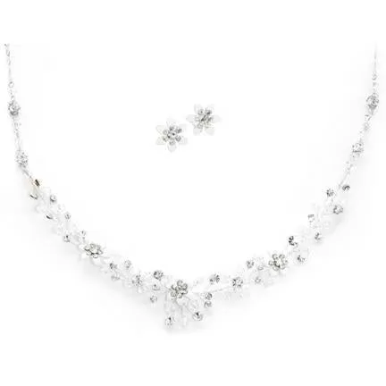 Lauren Ashley Crystal Jewelry Set