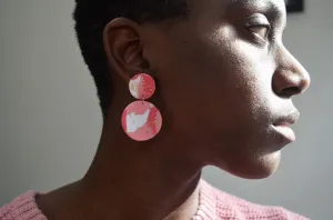 Lily the Pink Statement earrings