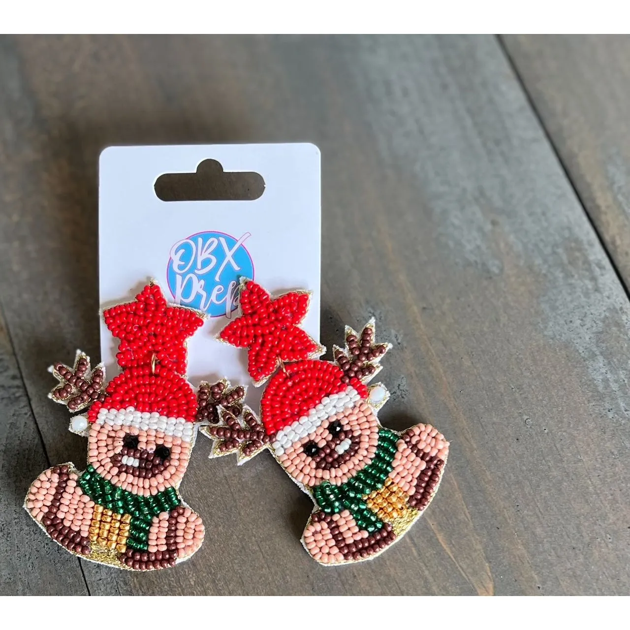 Little Reindeer Seed Beaded Christmas.