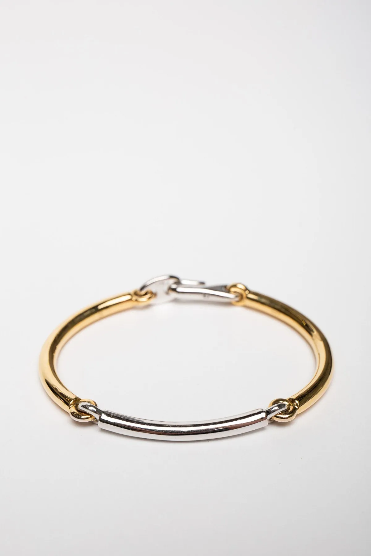 MAOR | 18K SOLSTICE YELLOW AND WHITE GOLD BRACELET