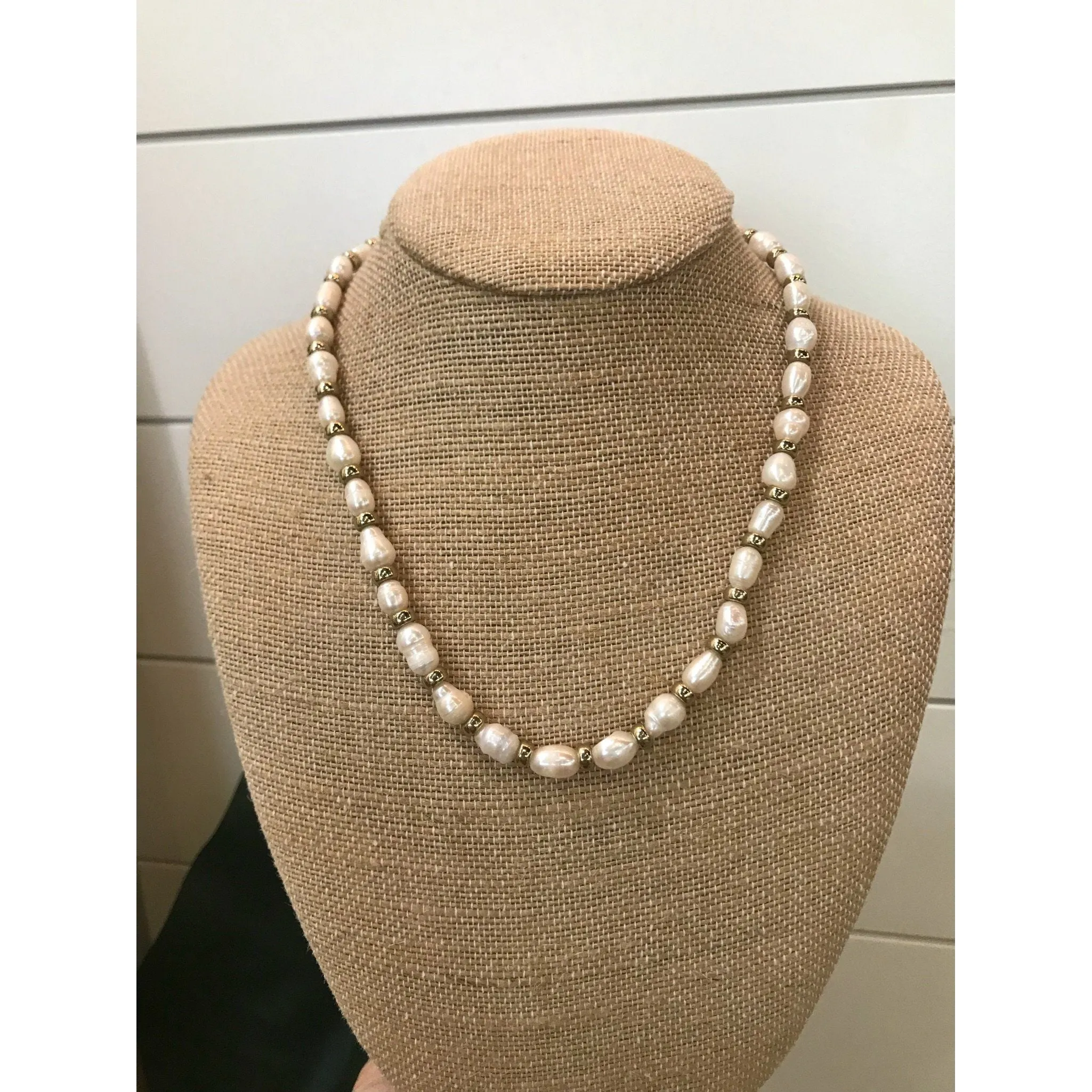 Mare Sole Amore Ariana Necklace Pearl