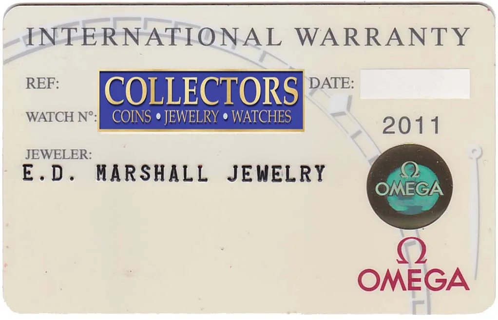 MINT PAPERS Ladies Omega Constellation My Choice Steel 1475.71.00 Diamond Watch
