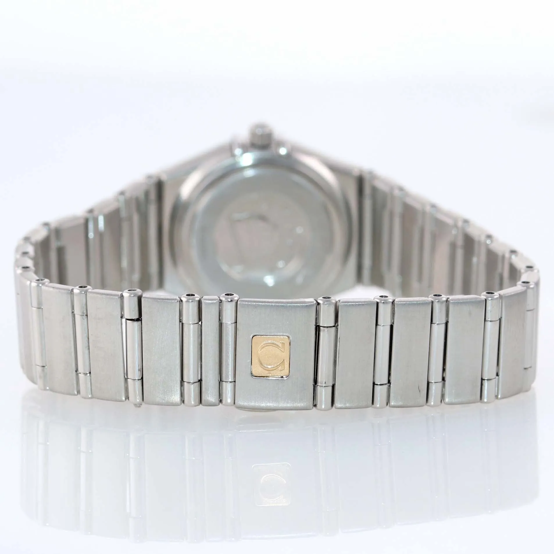 MINT PAPERS Ladies Omega Constellation My Choice Steel 1475.71.00 Diamond Watch