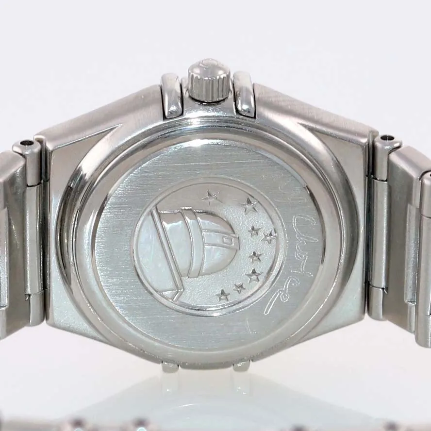 MINT PAPERS Ladies Omega Constellation My Choice Steel 1475.71.00 Diamond Watch