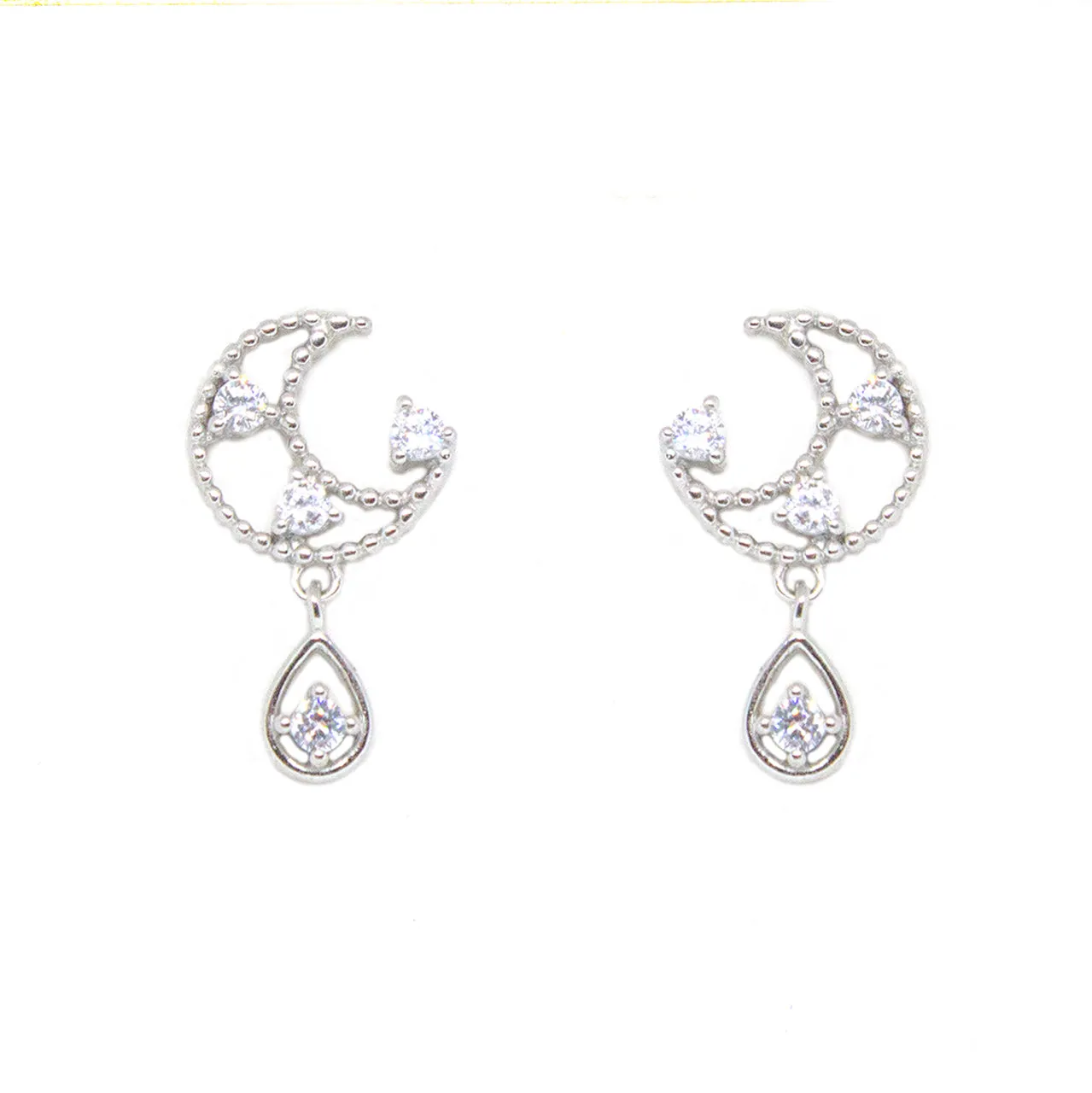 Moon Drop Earrings