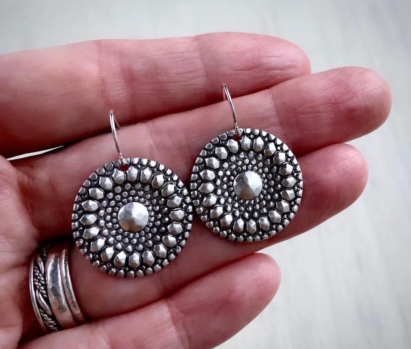 Moroccan Medallion Earrings