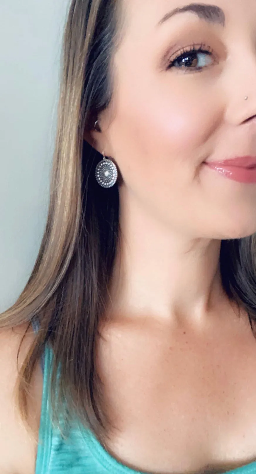 Moroccan Medallion Earrings