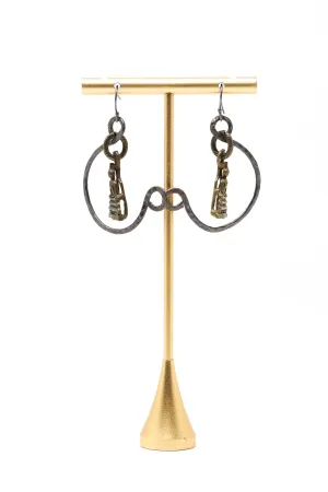 Mya Lambrecht Seated Buddha Earrings