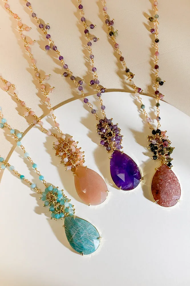 Nala Gemstone Necklace
