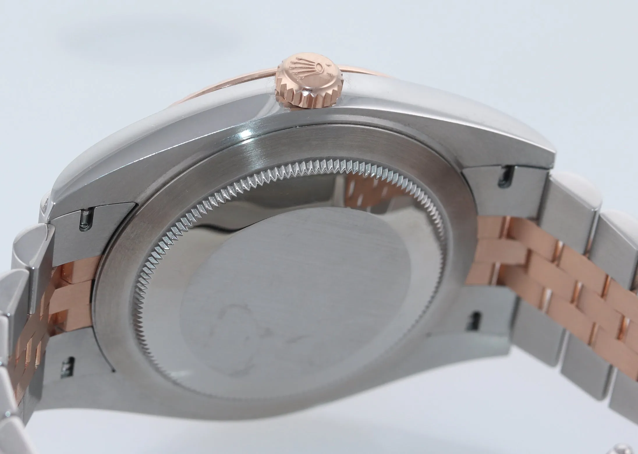 NEW 2019 Rolex DateJust 41 126331 Chocolate Diamond Gold Two-Tone Jubilee Watch