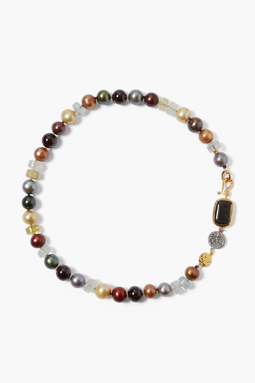 NG-14937LQ- Red Garnet Necklace