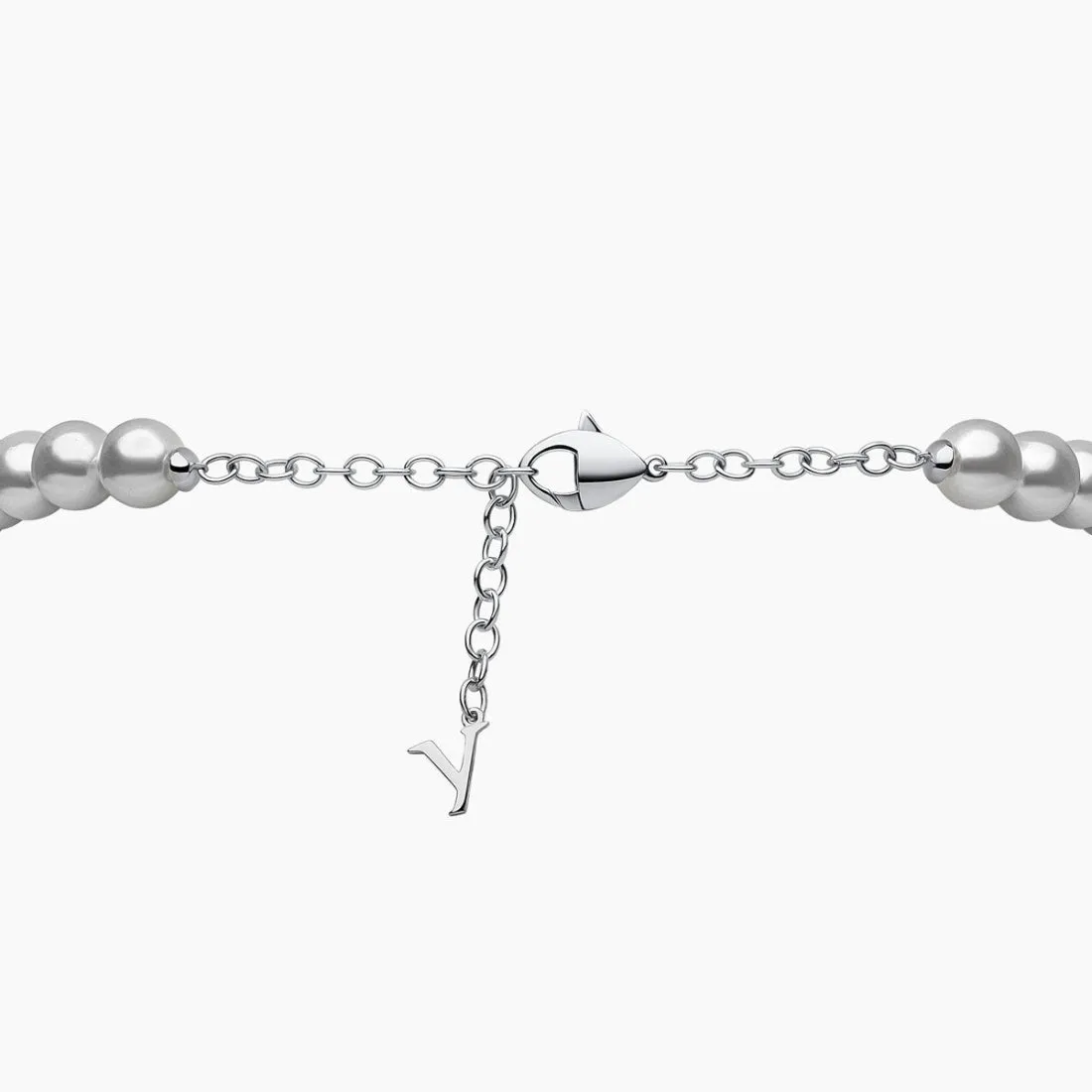 O by Yoko 18K Gold Grey Akoya Pearl and Diamond Strand Necklace