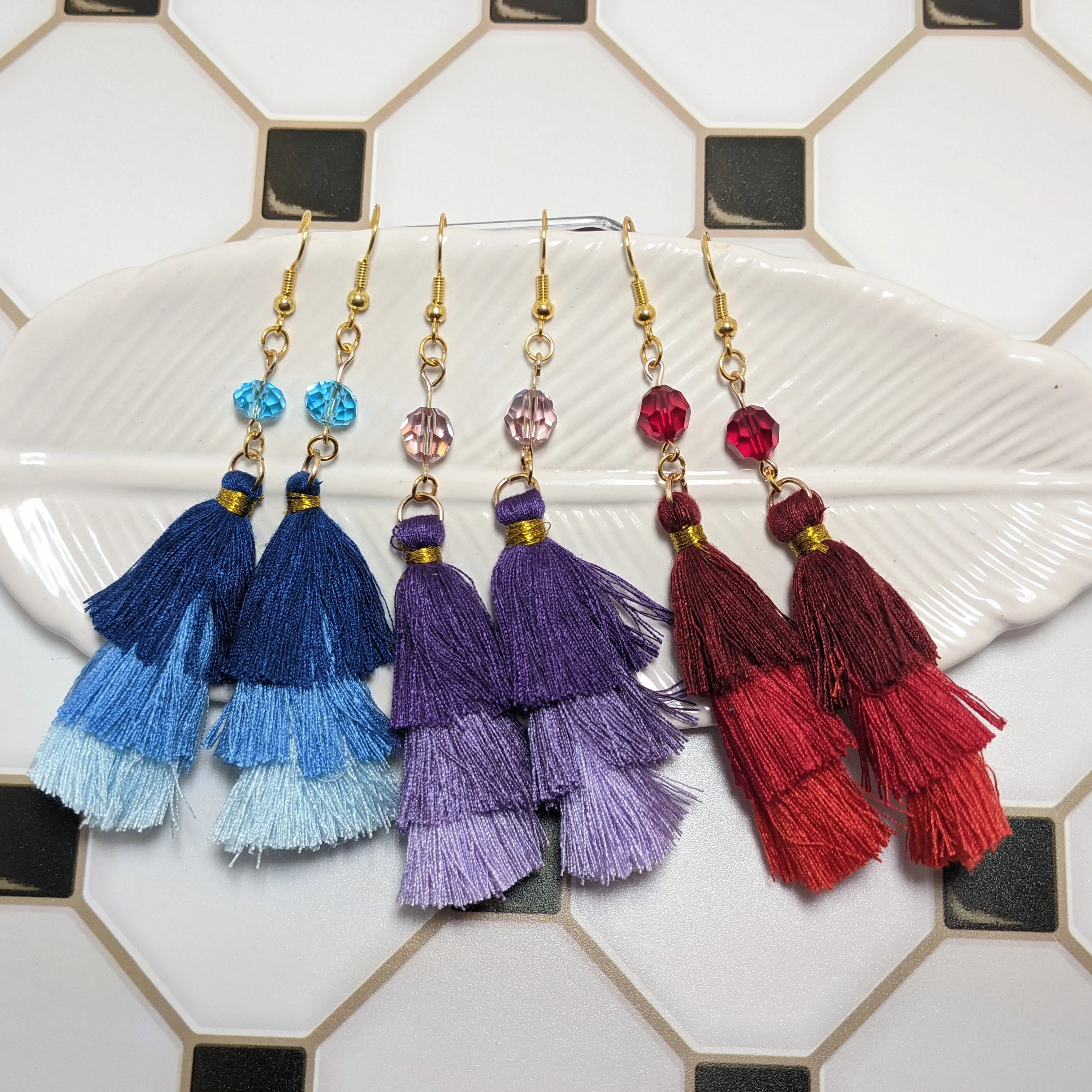 Ombré Tassels Earrings